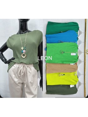 Bluzki damskie, size UNI, paczka 6szt,mix kolor