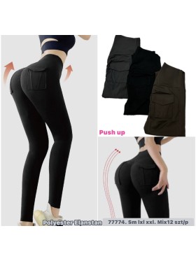 Legginsy  damskie ,size S-2xl,paczka 12szt ,MIX kolor