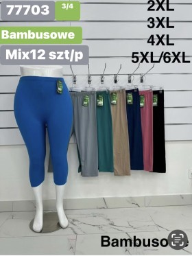 Legginsy  damskie ,size 2-6xl,paczka 12szt ,MIX kolor