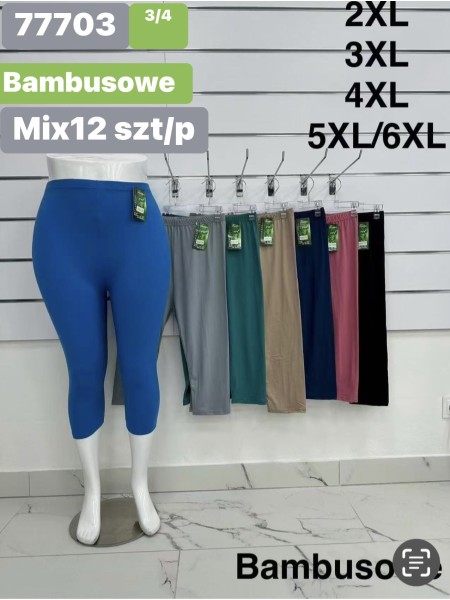Legginsy  damskie ,size 2-6xl,paczka 12szt ,MIX kolor