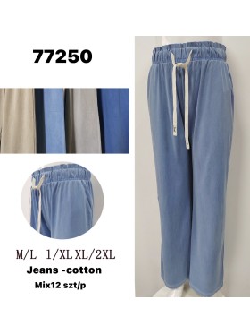 Spodnie damskie ,size M-2xl,paczka 12szt ,MIX kolor