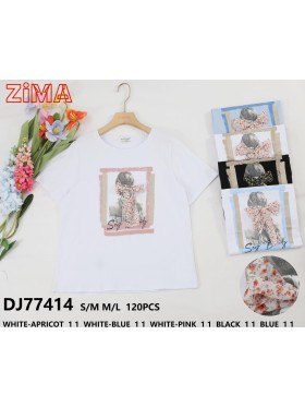 Bluzki damskie ,size S-L,paczka 10szt ,MIX kolor