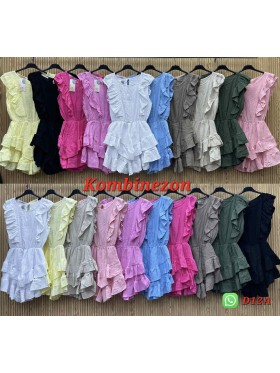 Kombinezony damskie ,size UNI,paczka 6szt ,MIX kolor