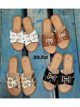 Buty Klapki Damskie (36-41,12par)