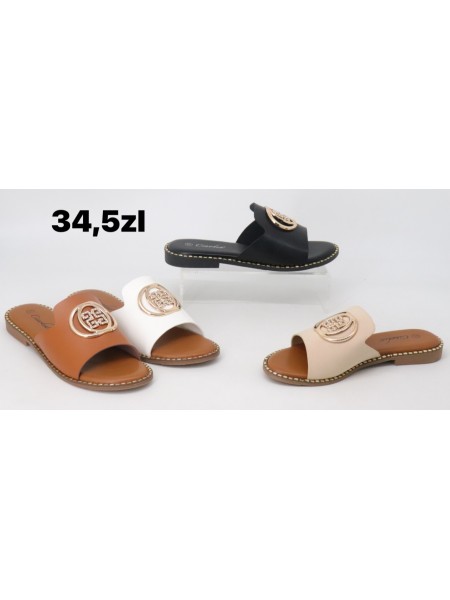 Buty Klapki Damskie (36-41,12par)