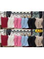 Bluzki damskie wloskie, size uni, paczka 6szt,mix kolor