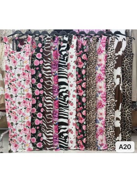 Sukienki  damskie wloskie, size uni, paczka 6szt,mix kolor