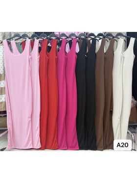 Sukienki  damskie wloskie, size uni, paczka 6szt,mix kolor