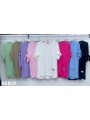 Bluzki damskie Włoskie , Size uni,paczka 6szt,mix kolor