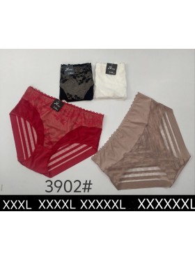 Majtki damskie, size 3-6XL paczka 24szt ,mix kolor