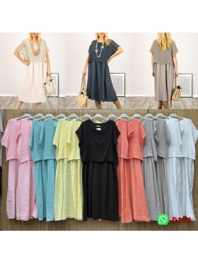 Sukienki damskie ,size UNI,paczka 6szt ,MIX kolor