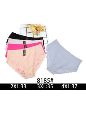 Majtki damskie, size 2-4XL paczka 24szt ,mix kolor