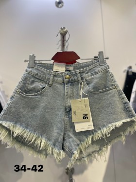 Spodenki jeansowe damskie M'sara .size 34-42,paczka 10szt ,