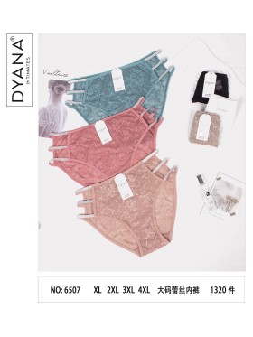 Majtki damskie, size xl-4xl paczka 24szt ,mix kolor