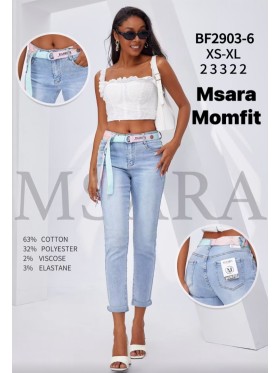 Jeansy damskie M'sara,size xs-xl,paczka 12szt ,