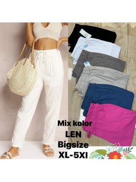 Spodnie damskie ,size xl-5xl,paczka 12szt ,mix kolor