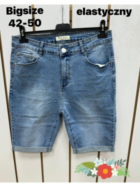 Spodenki jeansowe damskie .size 42-52,paczka 10szt ,
