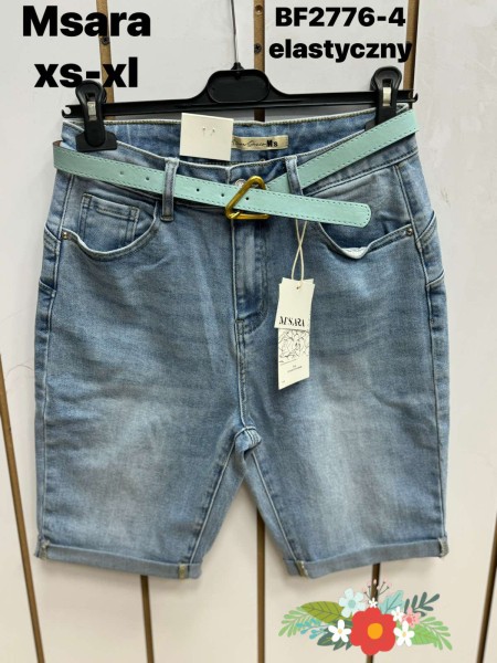 Spodenki jeansowe damskie  M'sara.size xs-xl,paczka 10szt ,