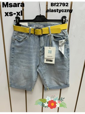 Spodenki jeansowe damskie  M'sara.size xs-xl,paczka 10szt ,