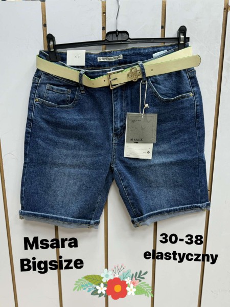 Spodenki jeansowe damskie  M'sara.size 30-38,paczka 10szt ,