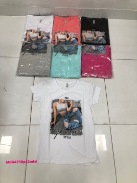 Bluzki damskie , size m-xl, paczka 12szt,mix kolor