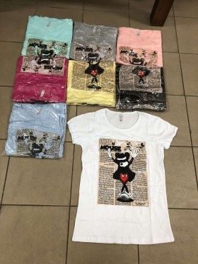 Bluzki damskie , size m-xl, paczka 12szt,mix kolor