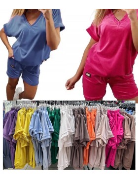 Komplety damskie Włoski , size uni, paczka 6szt, mix kolor