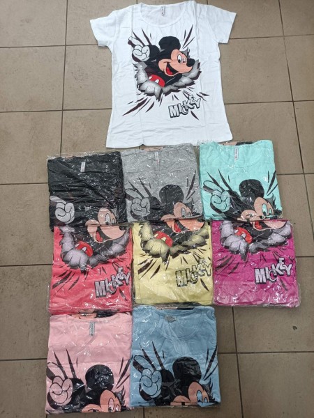 Bluzki damskie , size m-xl, paczka 12szt,mix kolor