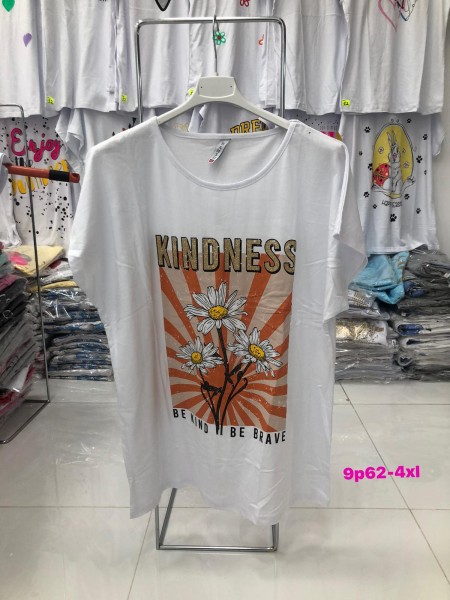 Bluzki damskie , size 2-4xl, paczka 6szt,1 kolor