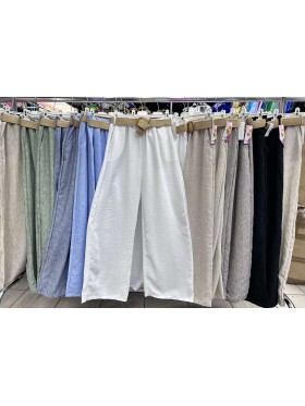 Spodnie damskie Włoski, size uni, paczka 6szt, mix kolor