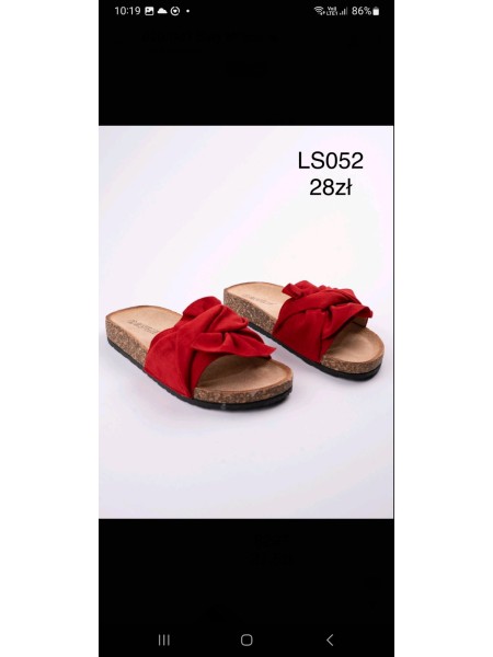 Buty Klapki Damskie (36-41,12par)