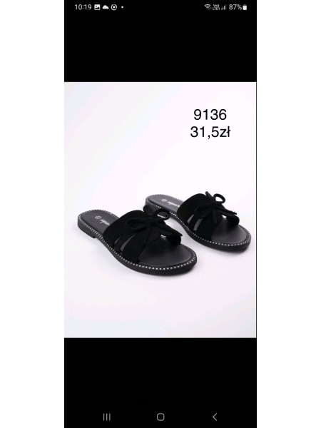 Buty Klapki Damskie (36-41,12par)