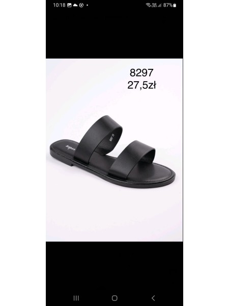 Buty Klapki Damskie (36-41,12par)