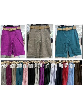 Spodenki damskie wloskie, size uni, paczka 6szt,mix kolor