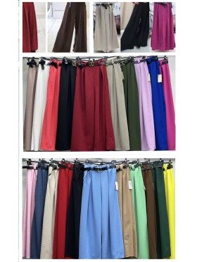 Spodnie damskie wloskie, size uni, paczka 6szt,mix kolor