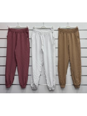 Spodnie damskie Włoski, size uni, paczka 6szt, mix kolor