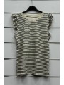 Bluzki damskie Włoski, size uni, paczka 6szt, mix kolor