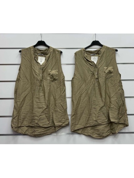 Bluzki damskie Włoski, size uni, paczka 6szt, mix kolor