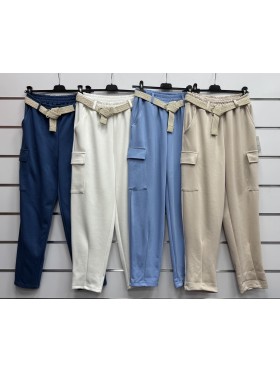 Spodnie damskie Włoski, size uni, paczka 6szt, mix kolor