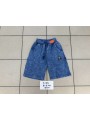 Spodenki jeans dzieciece rozm 8-16 lat, paczka 5szt, 1 kolor