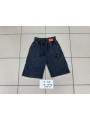 Spodenki jeans dzieciece rozm 8-16 lat, paczka 5szt, 1 kolor