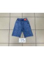 Spodenki jeans dzieciece rozm 4-12 lat, paczka 5szt, 1 kolor