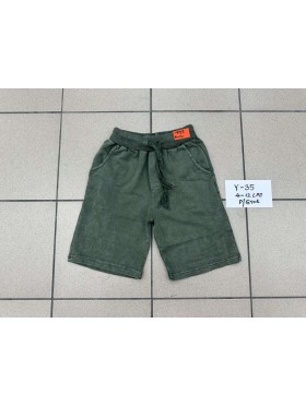 Spodenki jeans dzieciece rozm 4-12 lat, paczka 5szt, 1 kolor