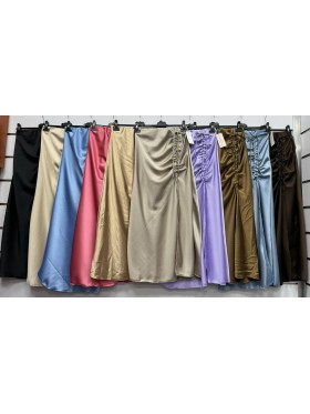 Spódnica długa damskie Włoski, size uni, paczka 6szt, mix kolor