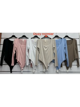 Body damskie Włoski, size uni, paczka 6szt, mix kolor