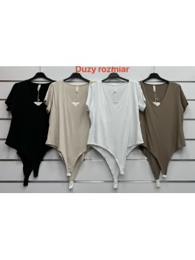 Body damskie Włoski, size uni, paczka 6szt, mix kolor