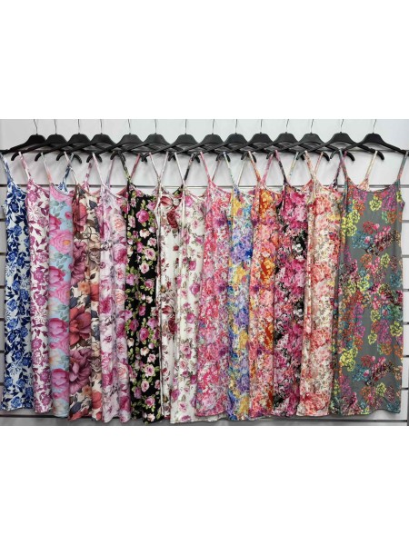 Sukienki damskie Włoski, size uni, paczka 6szt, mix kolor
