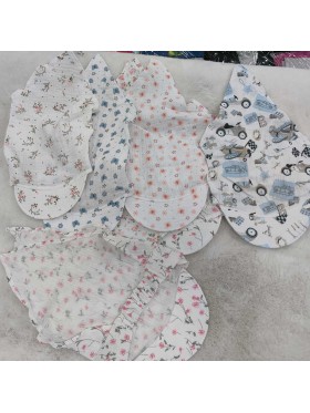 Chusty dzieciece , paczka 10szt, mix kolor