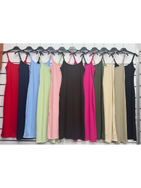 Sukienki damskie Włoski, size uni, paczka 6szt, mix kolor