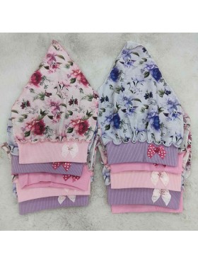 Chusty dzieciece , paczka 10szt, mix kolor